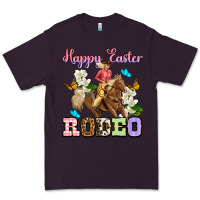Plum Happy Easter rodeo cowgirl Premium Tee - OliviaCreatesArt