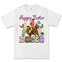 White Happy Easter rodeo cowgirl Premium Tee - OliviaCreatesArt