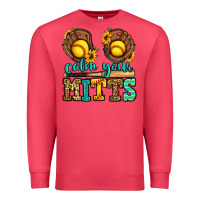 Cardinal calm your mitts softball Premium Sweatshirt - Jasminsmagicworld