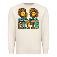 Sandshell calm your mitts softball Premium Sweatshirt - Jasminsmagicworld
