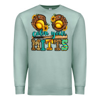 Seafoam calm your mitts softball Premium Sweatshirt - Jasminsmagicworld
