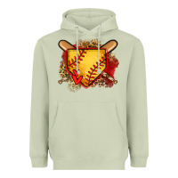 Matcha softball home plate Heavyweight Hoodie - Jasminsmagicworld