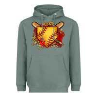 Sage softball home plate Heavyweight Hoodie - Jasminsmagicworld