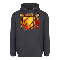Smoke softball home plate Heavyweight Hoodie - Jasminsmagicworld