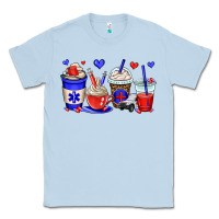 Dusty Blue emt emergency medical technician coffee cups Classic Tee - OliviaCreatesArt
