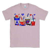 Lilac emt emergency medical technician coffee cups Classic Tee - OliviaCreatesArt