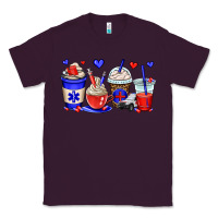 Plum emt emergency medical technician coffee cups Classic Tee - OliviaCreatesArt