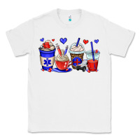 White emt emergency medical technician coffee cups Classic Tee - OliviaCreatesArt