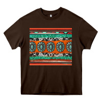 Chocolate Brown turquoise gemstone western Heavy Core Tee - Jasminsmagicworld