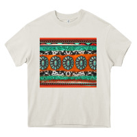 Cream turquoise gemstone western Heavy Core Tee - Jasminsmagicworld