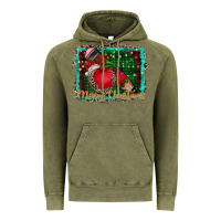 Vintage Olive merry Christmas teacher Vintage Hoodie - CowhideDigitalArt