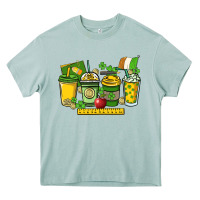 Arona St. Patrick's Day Teacher coffee cups Heavy Core Tee - HowdyJamesFarm