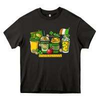 Asphalt St. Patrick's Day Teacher coffee cups Heavy Core Tee - HowdyJamesFarm