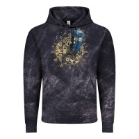 Cloud Black watch the time Vintage Hoodie - artisFamous
