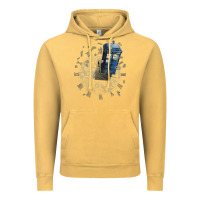 Vintage Mustard watch the time Vintage Hoodie - artisFamous