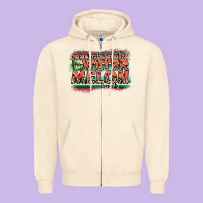 İf You Drink Don't Drive Do The Watermelon Crawl Zipper Hoodie Designed By Jahusdesignshop