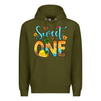 Army Green sweet one lemon Premium Hoodie - Artiststas