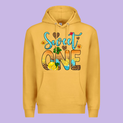 Sweet One Lemon Premium Hoodie Designed By Artiststas