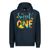 Navy sweet one lemon Premium Hoodie - Artiststas