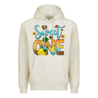 Oatmeal Heather sweet one lemon Premium Hoodie - Artiststas