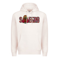 Pale Pink suegro our lady of guadalupe 2 Premium Hoodie - Jasminsmagicworld