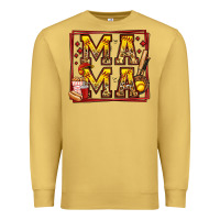 Antique Gold softball mama Premium Sweatshirt - Jasminsmagicworld