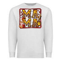 Oatmeal Heather softball mama Premium Sweatshirt - Jasminsmagicworld