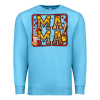 Ocean Blue softball mama Premium Sweatshirt - Jasminsmagicworld