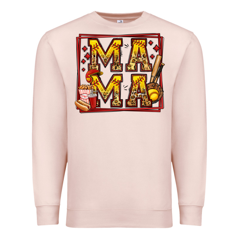 Softball Mama Premium Sweatshirt by Jasminsmagicworld | Teevron
