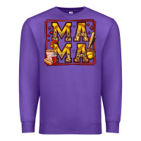 Purple softball mama Premium Sweatshirt - Jasminsmagicworld