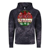 Cloud Black merry christmas Vintage Hoodie - CowhideDigitalArt