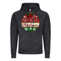 Vintage Black merry christmas Vintage Hoodie - CowhideDigitalArt