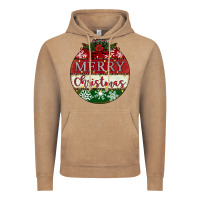 Vintage Coffee merry christmas Vintage Hoodie - CowhideDigitalArt