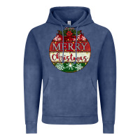 Vintage Denim merry christmas Vintage Hoodie - CowhideDigitalArt