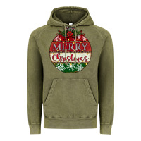Vintage Olive merry christmas Vintage Hoodie - CowhideDigitalArt