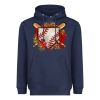 Navy baseball home plate Heavyweight Hoodie - Jasminsmagicworld