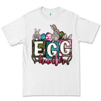 White Easter egg hunter Premium Tee - OliviaCreatesArt