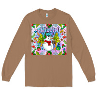 Toasted Coconut Chillin Snow Long Sleeve Tee - CowhideDigitalArt