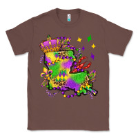 Chestnut louisiana map mardi gras olivia Classic Tee - OliviaCreatesArt