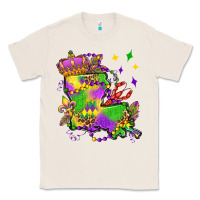 Natural louisiana map mardi gras olivia Classic Tee - OliviaCreatesArt