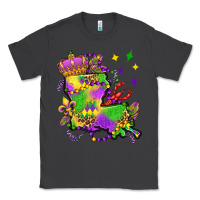 Smoke louisiana map mardi gras olivia Classic Tee - OliviaCreatesArt