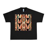 Black native american aztec seamless pattern 4 Urban Heavy Tee - BundleAndBundleShop