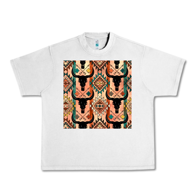 Native American Aztec Seamless Pattern 4 Urban Heavy Tee by BundleAndBundleShop | Teevron