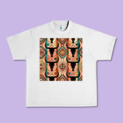 Native American Aztec Seamless Pattern 4 Urban Heavy Tee Designed By Bundleandbundleshop