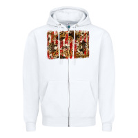 White america, cowhide, leopard backgraund Zipper Hoodie - JahusDesignShop