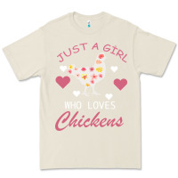Bone Just A Girl Who Love Chickens Premium Tee - Bettercallsaul