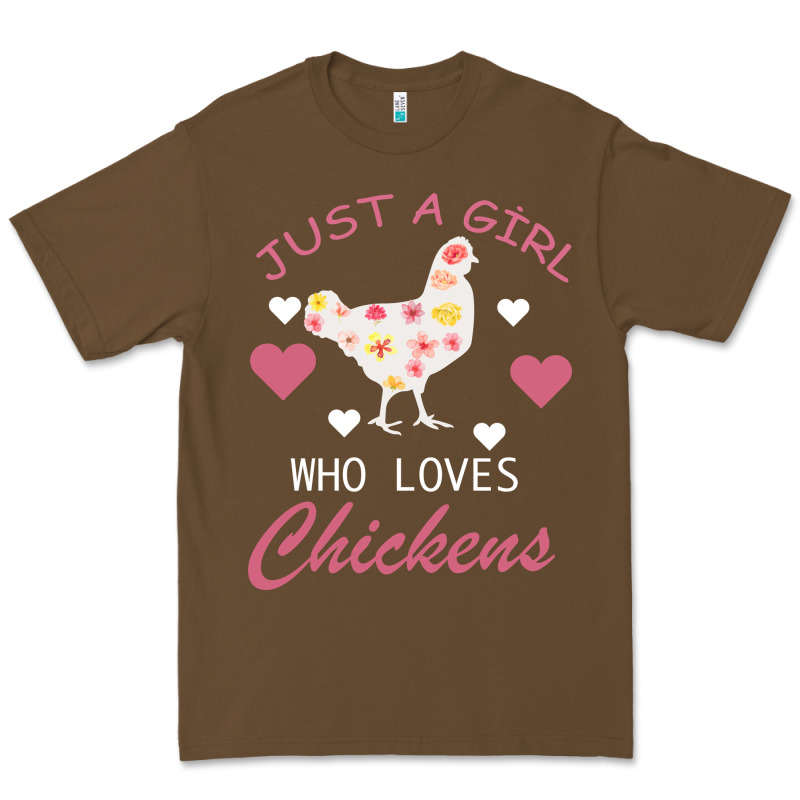 Just A Girl Who Love Chickens Premium Tee by Bettercallsaul | Teevron