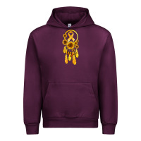 Mauve Wine childhood cancer awareness dreamcatcher Urban Hoodie - Jasminsmagicworld