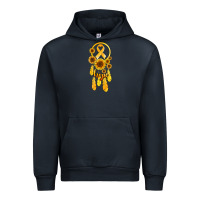 Navy childhood cancer awareness dreamcatcher Urban Hoodie - Jasminsmagicworld