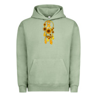 Pigment Oil Green childhood cancer awareness dreamcatcher Urban Hoodie - Jasminsmagicworld